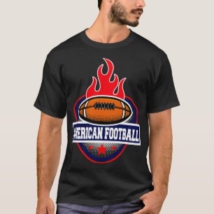 Camiseta Burn Americano Para O Jogo