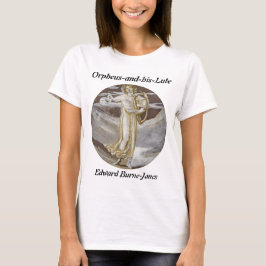 Camiseta Burne-Jones Orpheus e seu Lute Personalizável