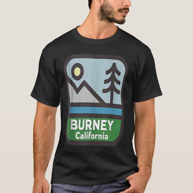 Camiseta Burney California Mountain Sunshine CA Trip Soup (Frente)
