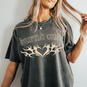 Camiseta Burnout de ADHD   AuDHD queimado   Overstimulado
