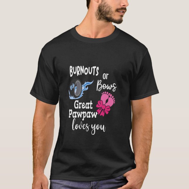 Camiseta Burnouts ou Arcos Excelente Pawpaw ama seu Excelen (Frente)