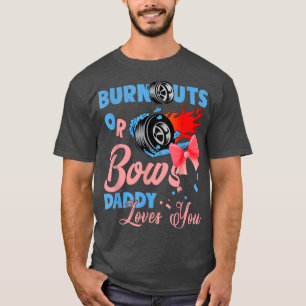 Camiseta Burnouts ou Arcos Gênero Revelar Pai de Festa do B