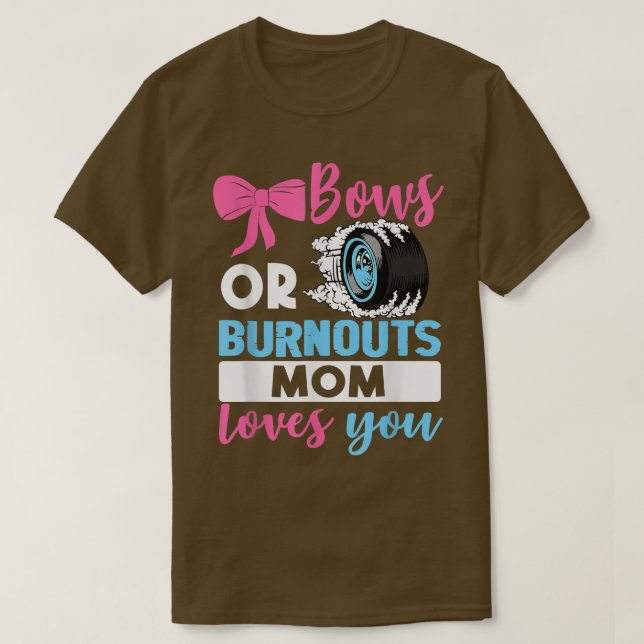 Camiseta Burnouts ou Arcos Mamãe te ama. (Frente do Design)