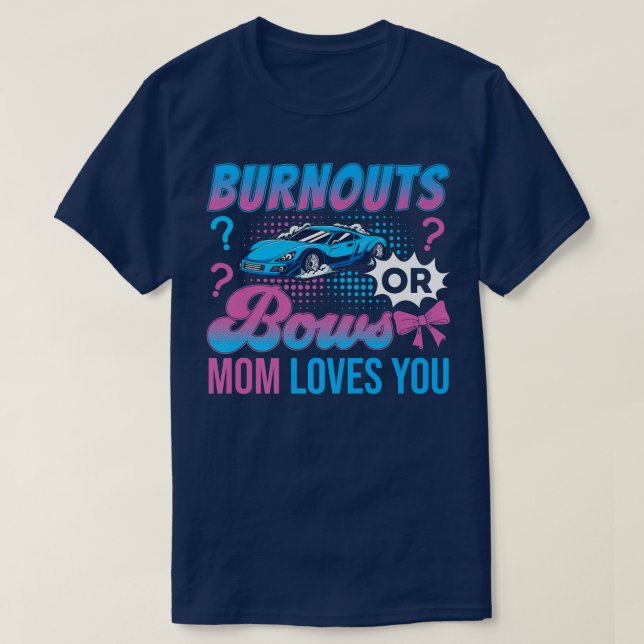 Camiseta Burnouts ou Arcos Mamãe Te Ama (Frente do Design)