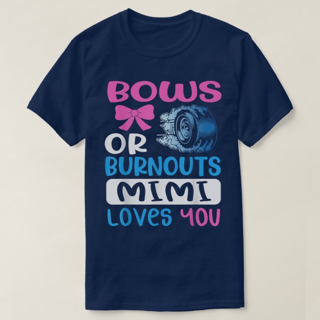 Camiseta Burnouts ou Arcos que Mimi ama você Parte de Revis (Frente do Design)