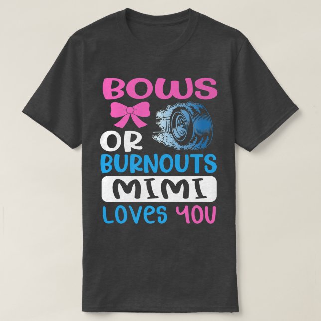 Camiseta Burnouts ou Arcos que Mimi ama você Parte de Revis (Frente do Design)