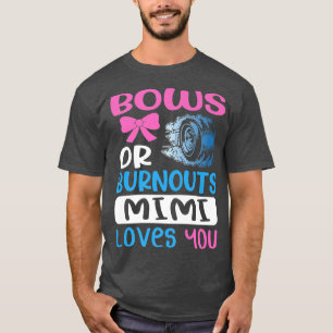 Camiseta Burnouts ou Arcos que Mimi ama você Parte de Revis
