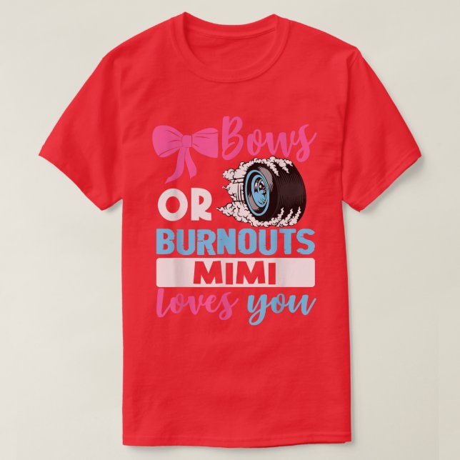Camiseta Burnouts ou Arcos que Mimi ama você Parte de Revis (Frente do Design)