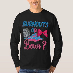 Camiseta Burnouts ou Arcos Sexo Festa de Revelação Ideia pa