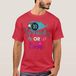 Camiseta Burnouts ou Arcos Sexo Festa de Revelação Ideia pa