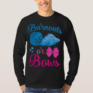 Camiseta Burnouts ou Arcos Sexo Festa de Revelação Ideia pa