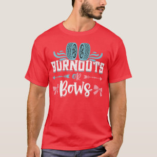 Camiseta Burnouts ou Arcos Sexo Revelar Festa do Bebê Anunc