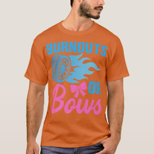 Camiseta Burnouts ou Arcos Sexo Revelar Festa do Bebê Anunc