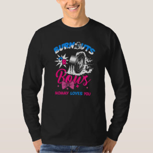 Camiseta Burnouts ou Arcos Sexo Revelar Festa do Bebê Anunc