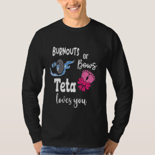 Camiseta Burnouts ou Arcos Teta ama você em árabe ou sírio