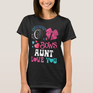 Camiseta Burnouts ou Arcos Tia ama você Rever parte
