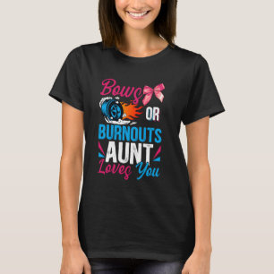 Camiseta Burnouts ou Arcos Tia ama você Rever parte