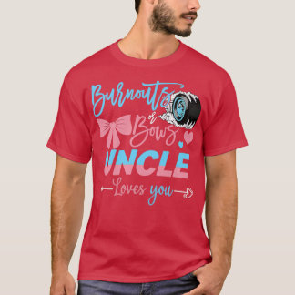 Camiseta Burnouts Ou Arcos Tio Ama Sua Revelação De Gênero