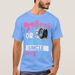 Camiseta Burnouts ou Arcos Tio ama você Refeição de Gênero