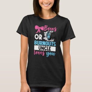 Camiseta Burnouts Ou Arcos Tio Te Ama Par De Revelação De G