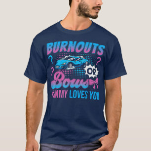 Camiseta Burnouts ou Mamães Arcos te adoram Revelação de gê