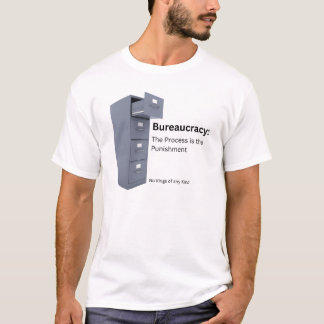 Camiseta Burocracia - Camisa-T masculina