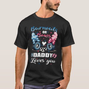 Camiseta Burouts ou arcos Pai Amo você gênero revela Anno