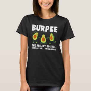 Camiseta Burpee Avocado Para Workout Cute Avo Workout Fitne