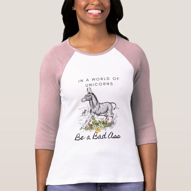 Camiseta burra, camiseta burra (Frente)