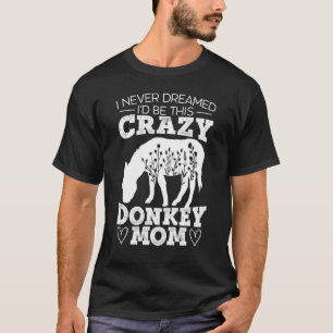 Camiseta Burra Mãe Cavalo Animal Burro Mãe