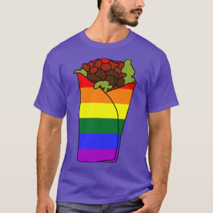 Camiseta Burrito do Orgulho LGBTQ