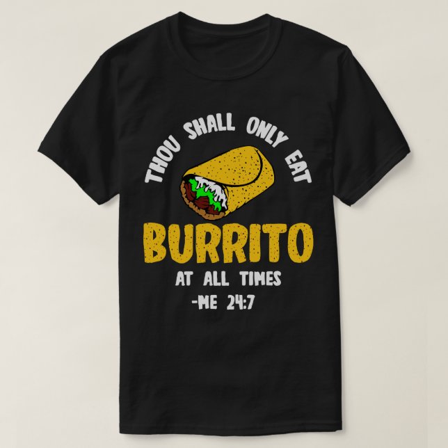 Camiseta Burrito Thou (Frente do Design)