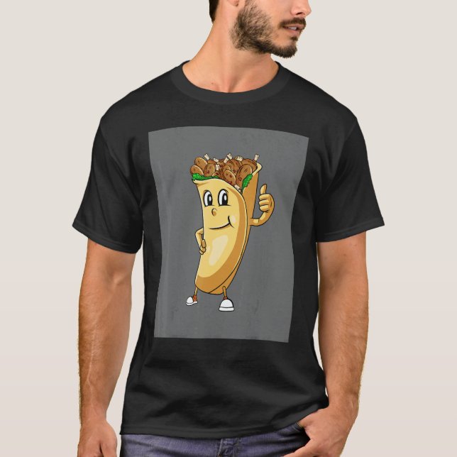 Camiseta Burrito Turkey Leg Thanksgiving Day Mexican Food F (Frente)