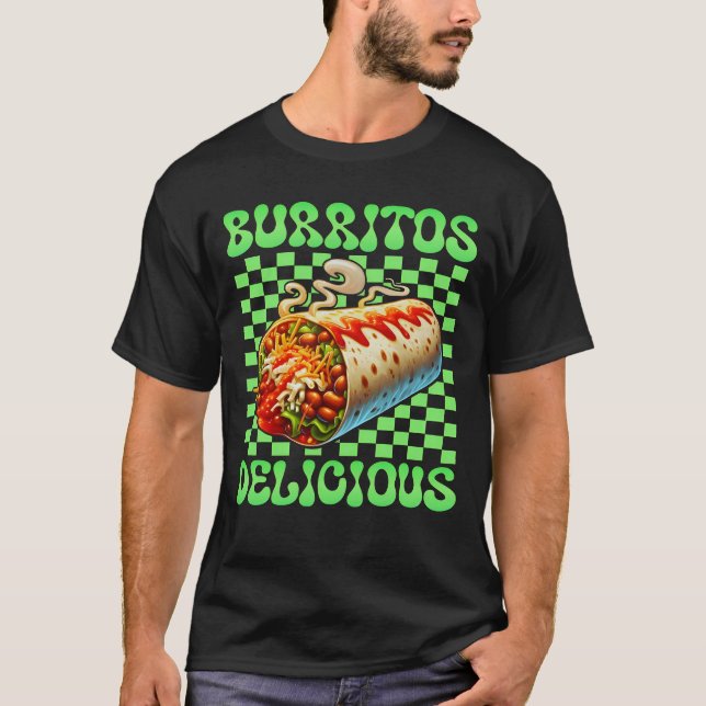 Camiseta burritos deliciosos (Frente)