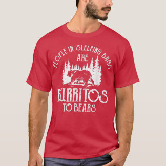 Camiseta Burritos Mexicanos Sensibilização para a Comida de
