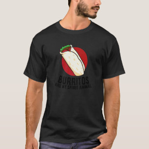 Camiseta Burritos São Meus Animais Espíritos Burrito Mexic