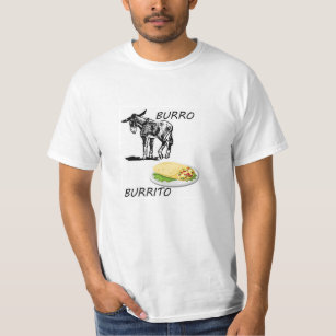 Camiseta Burro contra o Burrito