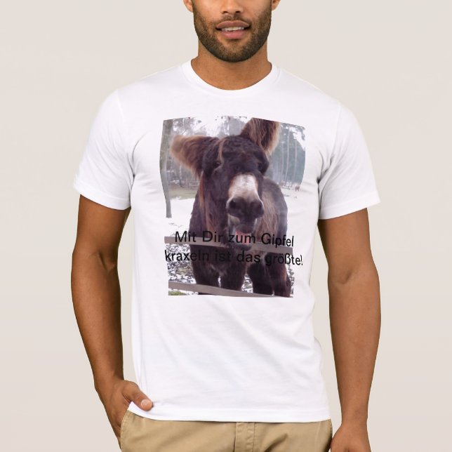 Camiseta Burro em Sprachstimmung (Frente)