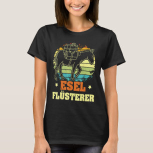 Camiseta Burro Espécie de Cavalo Doméstico Biólogo África A