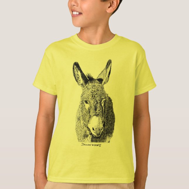Camiseta Burro selvagem (Frente)