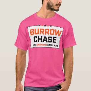 Camiseta Burrow Chase Torne Excelente Cincinnati Novamente