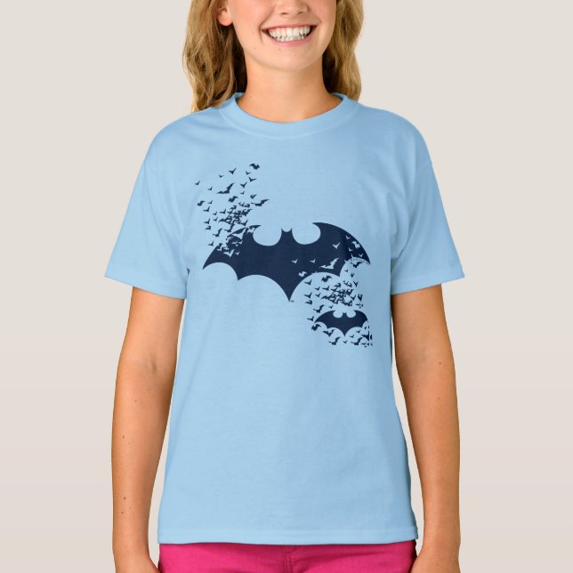 Camiseta Burst De Logotipo Bat Em Bats (Frente)