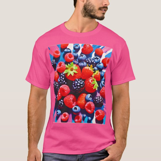 Camiseta Burst Delight Berrylicous (Frente)
