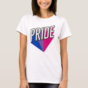 Camiseta Burst do Orgulho Bissexual