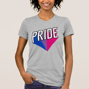 Camiseta Burst do Orgulho Bissexual