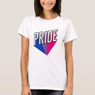 Camiseta Burst do Orgulho Bissexual