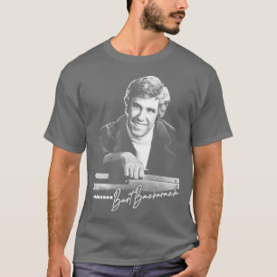 Camiseta Burt Bacharach Retro 60s Design estético