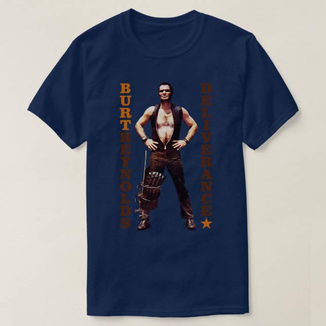 Camiseta Burt Reynolds (Frente do Design)