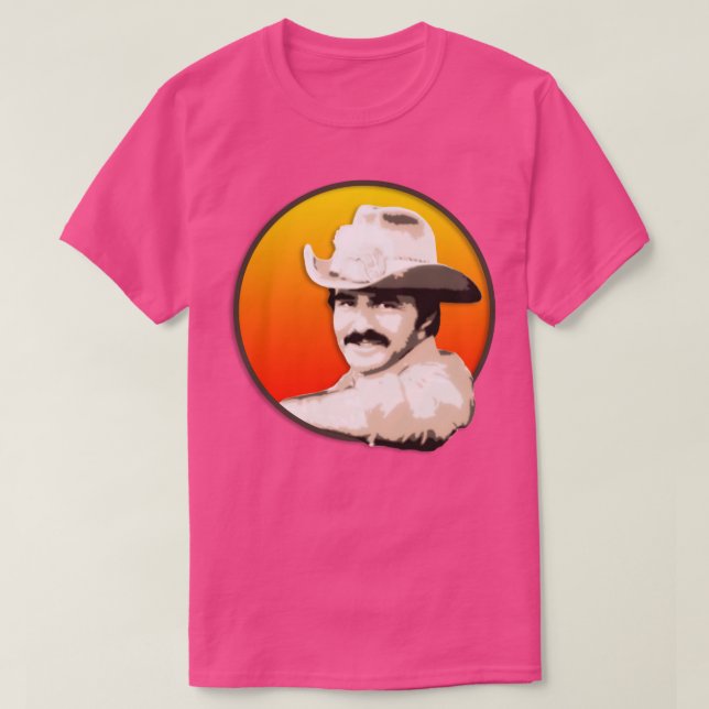 Camiseta Burt Reynolds (Frente do Design)