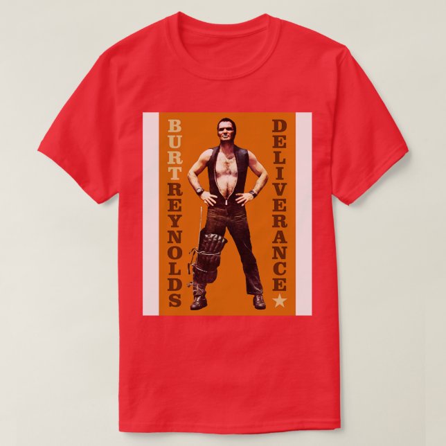 Camiseta Burt Reynolds 1 (Frente do Design)